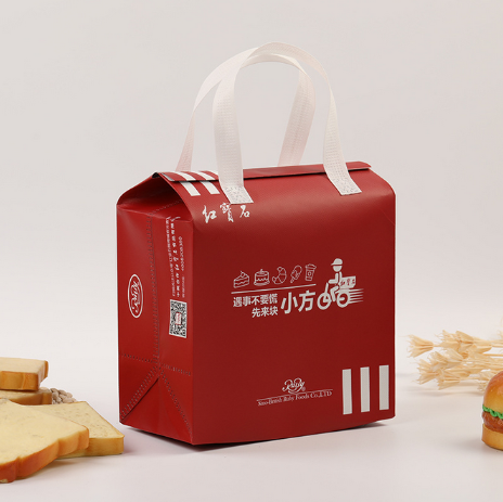 新款時尚保溫包 手提便當包 便攜學生餐