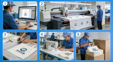 無紡布袋生產流程